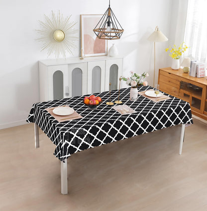 Dining Table Cover Waterproof kitchen dining (1 Piece Table Cover Only 140x220cm)