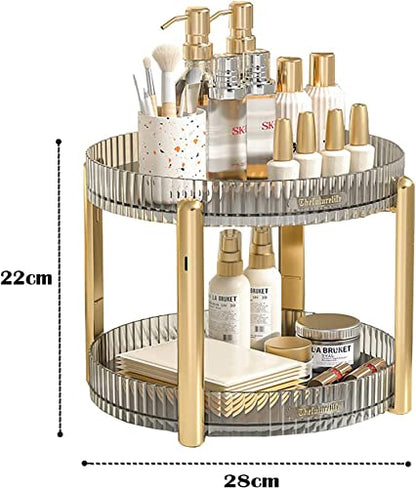 Rotating Turntable Cabinet Organizer