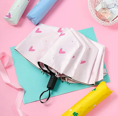 Printed Umbrella With Carrying Pouch