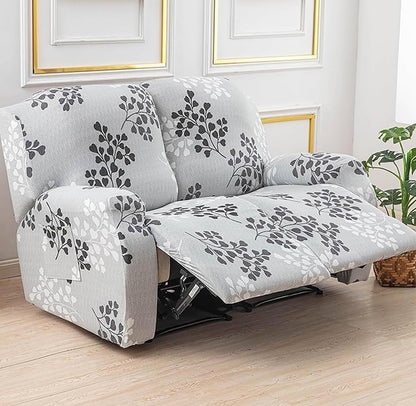 Recliner 6 Pieces Couch Covers for 2 Seats Reclining Sofa Slipcovers