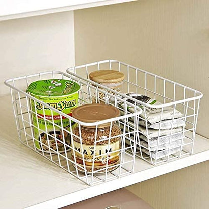 Wall Mounted Kitchen Hanging Wire Storage Basket