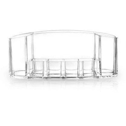 Acrylic Oval Shape Makeup Storage Box-8 Slots