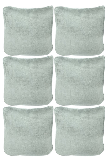 Plush Sofa Slipcover - Light Grey