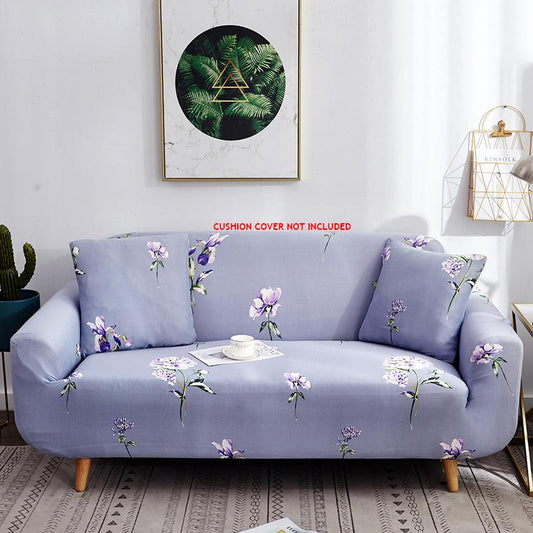 Printed Sofa Cover - Lavender Flower