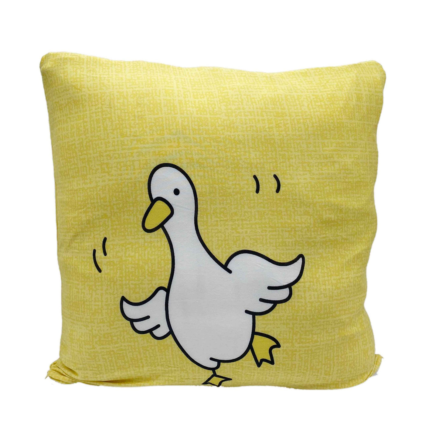 Polyester Cushion Cover - Yellow Duck