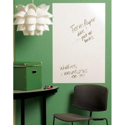 White Board Self Adhesive Wall Sticker - Large