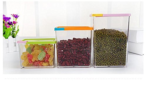 6 Pcs Stackable & Space-Savvy Pocket Food Storage Box Container - Multi