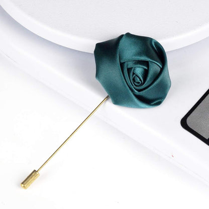 Gentleman's Essentials Premium Handmade Flower Lapel Pin Boutonniere