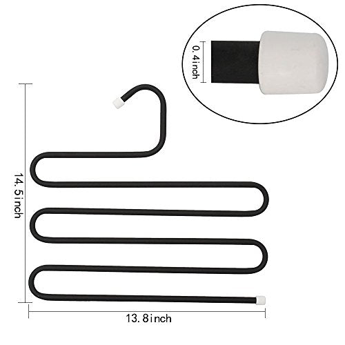 S-Shape 5 Layers Iron Trouser Pant Hanger