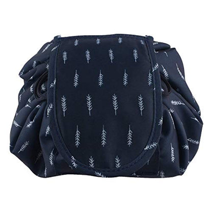 Lazy Cosmetic Bag Drawstring Travel Makeup Bag