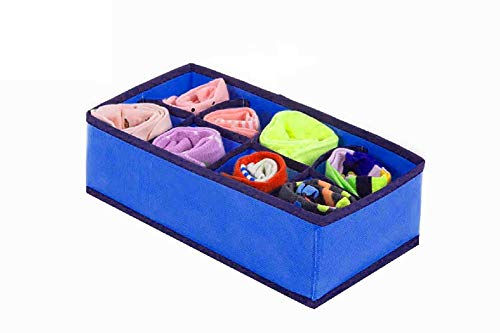 Foldable Storage Box Drawer Divider Organizer Set of 4