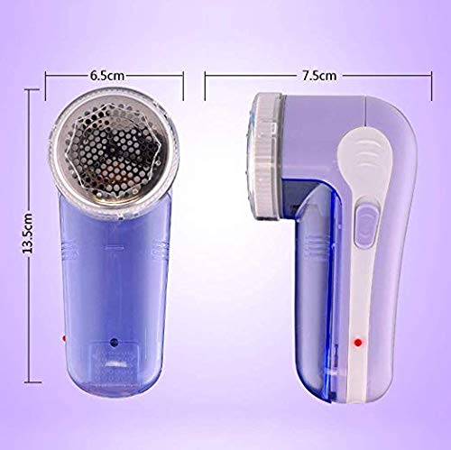 Fabric Shaver and Electric Lint Remover for All Types of Clothes, Fabrics, Blanket and More - Purple