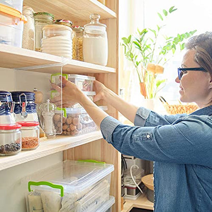 Acrylic Cabinet Shelf Dividers,Clear Shelf Dividers, Perfect for Bedroom and Clothes Organizer