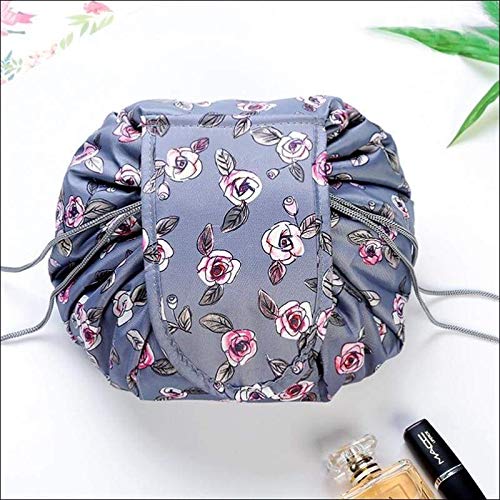 Lazy Cosmetic Bag Drawstring Travel Makeup Bag