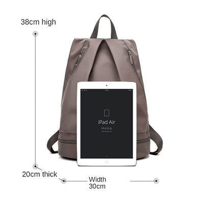 Large Capacity Backpack with Shoe Compartment