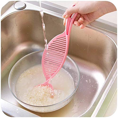 Rice, Pasta, Pulse Drainer Washin Spatula (Assorted)