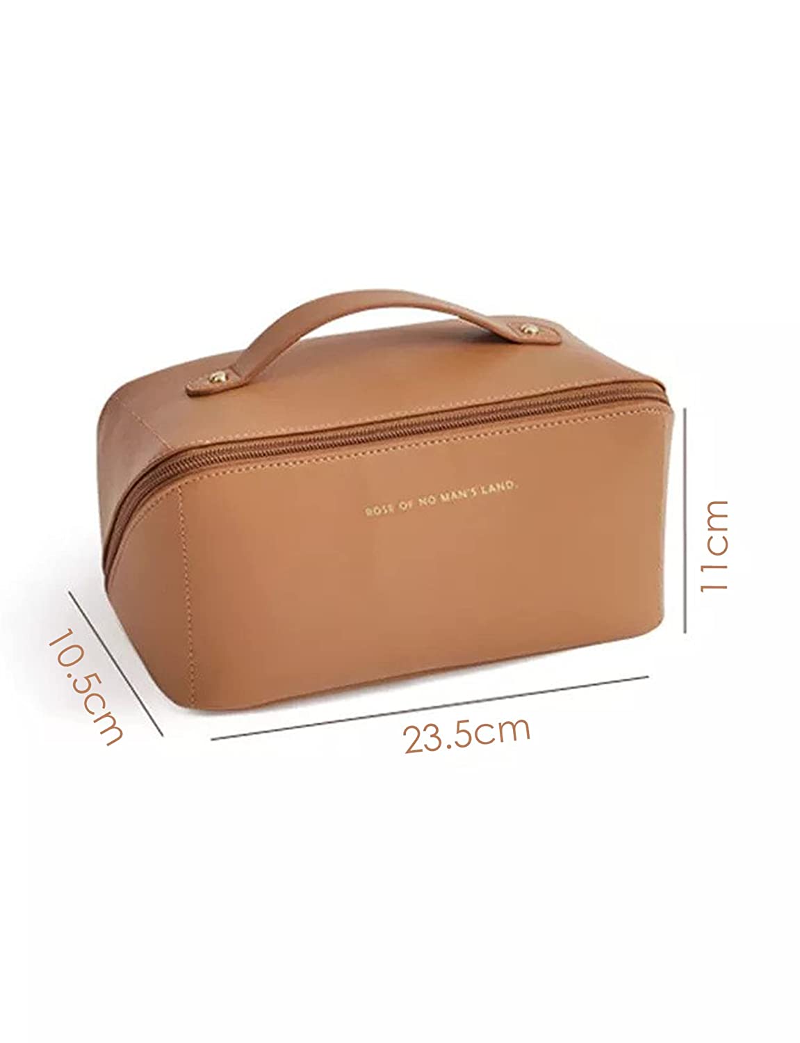 Travel Cosmetic Bag with Handle and Divider