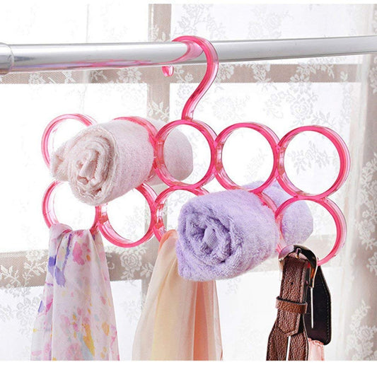 10 Slots Scarf/Dupatta Hanger Organiser