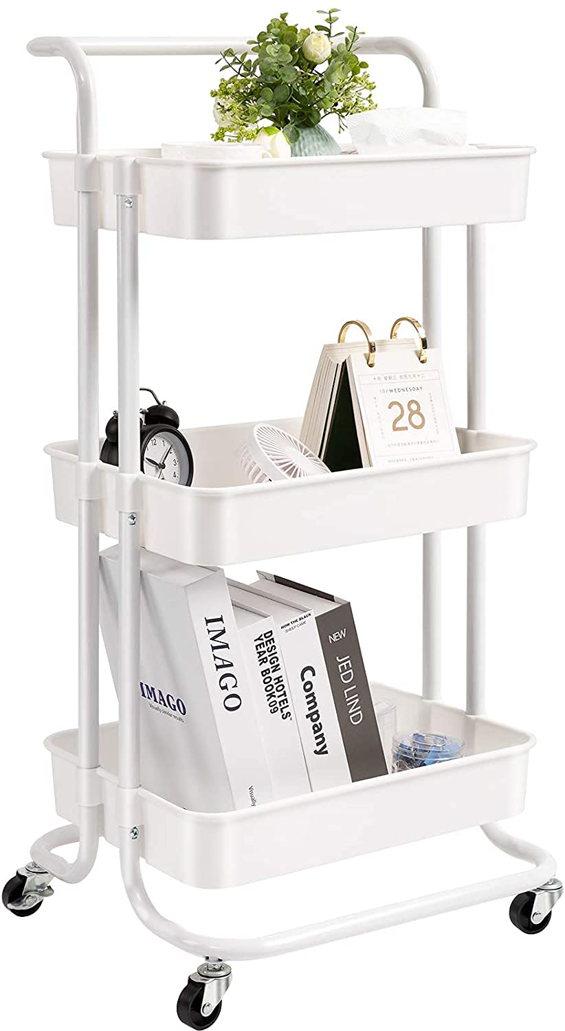 3 Tier Storage Trolley – House of quirk