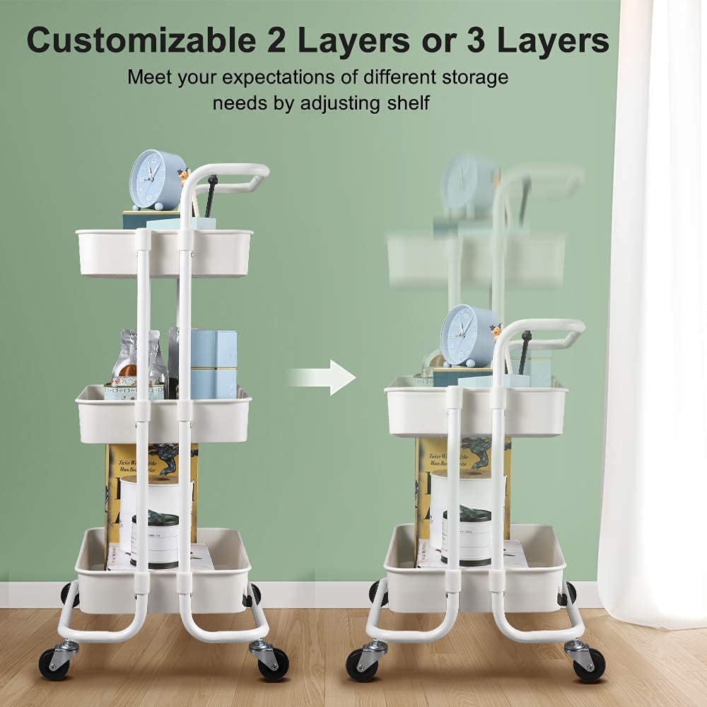 3 Tier Storage Trolley