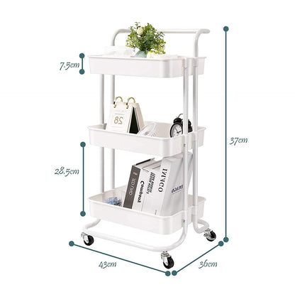 3 Tier Storage Trolley