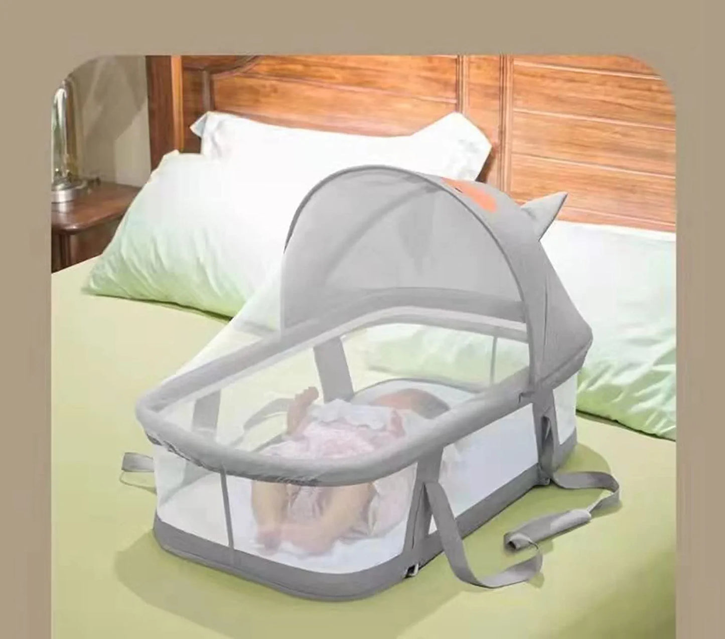 Cradle Crib Baby Rack (84x62x100cm)