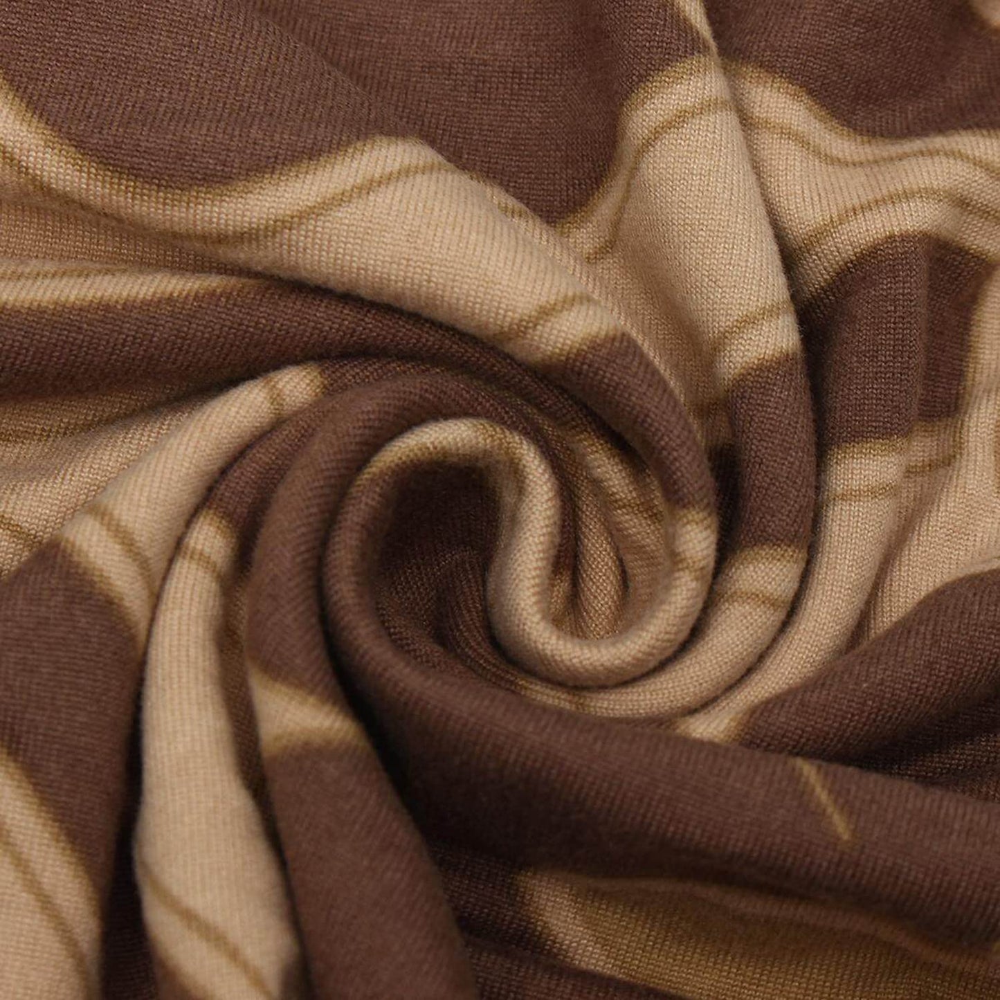 Elastic Chair Cover Stretch (Cambric Brown)