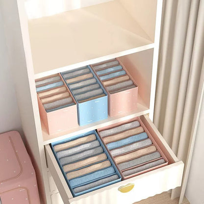 Jeans Storage Boxs, Wardrobe Clothes Organizer