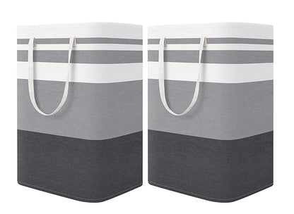 Laundry Hamper Collapsible(Gradient Stipe)