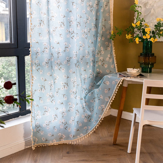 100% Cotton Bohemian Printed Curtain