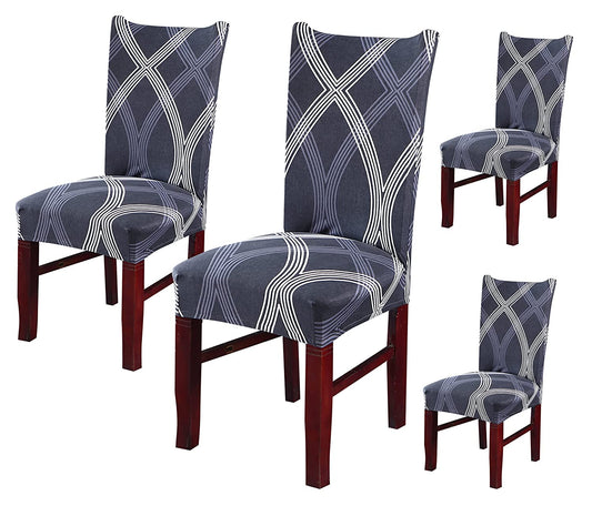 Elastic Chair Cover (Fossil Grey)