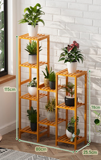 Wooden Plant Stands for Indoor Plants - brown