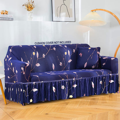 Universal Sofa Slipcovers (Dark Blue Butterfly)