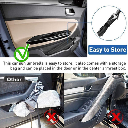 Foldable Car Windshield Sun Shade Umbrella Cover