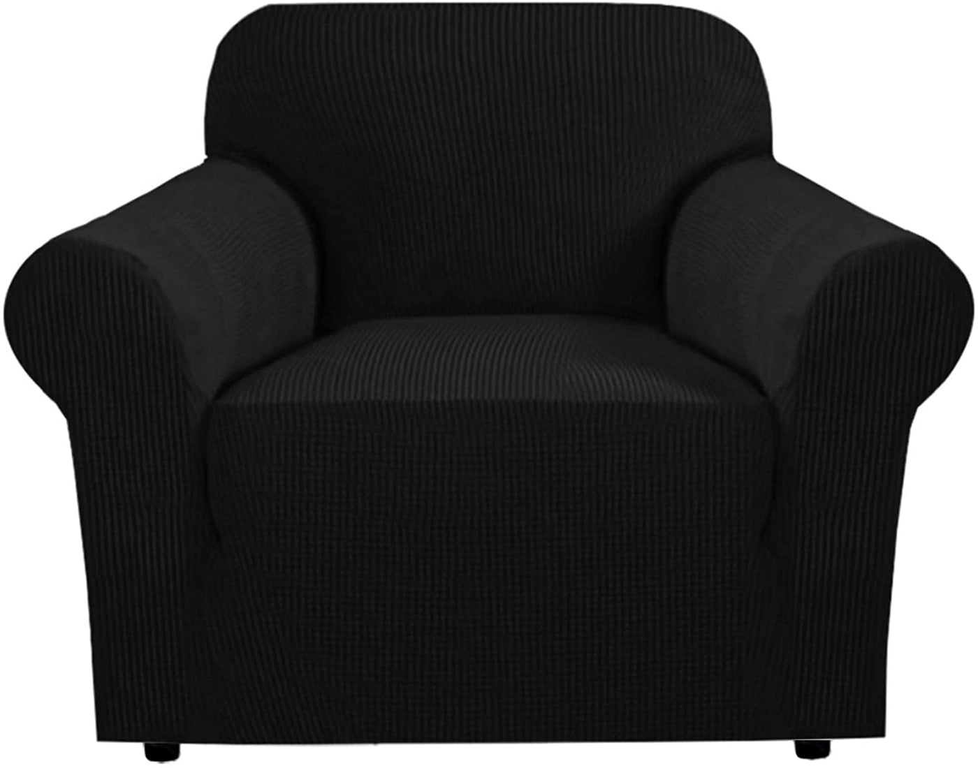 Jacquard Sofa Slipcover - Black