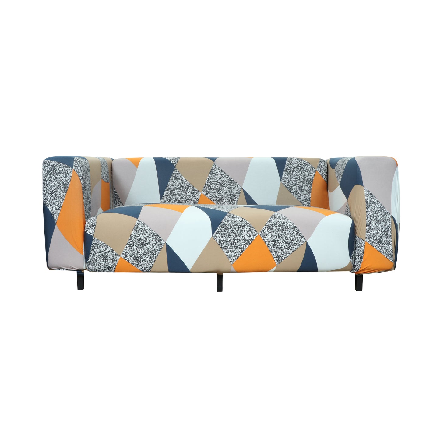 Printed Sofa Cover - Multi Prism