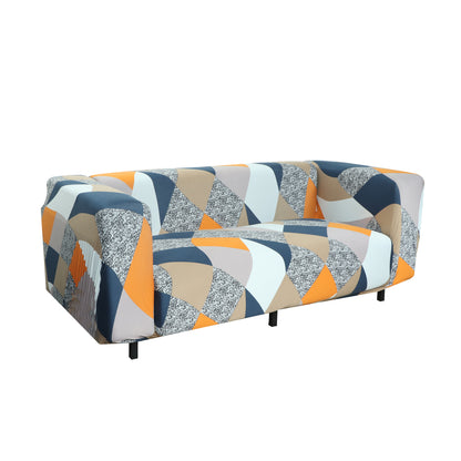 Printed Sofa Cover - Multi Prism