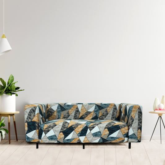 Printed Sofa Cover - Antique Prism