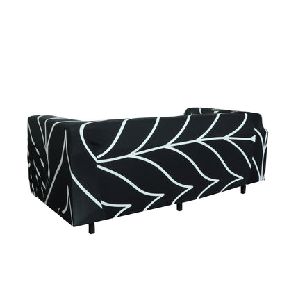 Printed Sofa Cover - Black Onyx