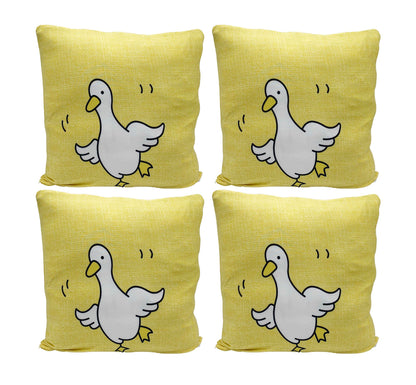 Polyester Cushion Cover - Yellow Duck