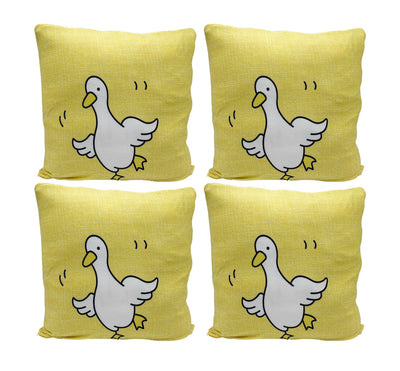 Polyester Cushion Cover - Yellow Duck