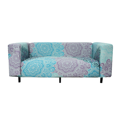 Bohemian Print Sofa Cover - Boho Green