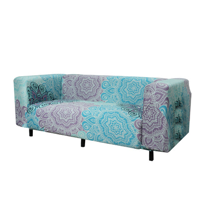 Bohemian Print Sofa Cover - Boho Green