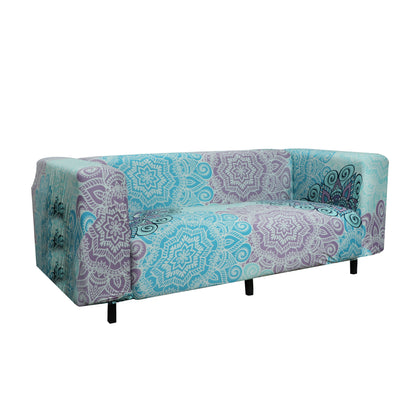 Bohemian Print Sofa Cover - Boho Green