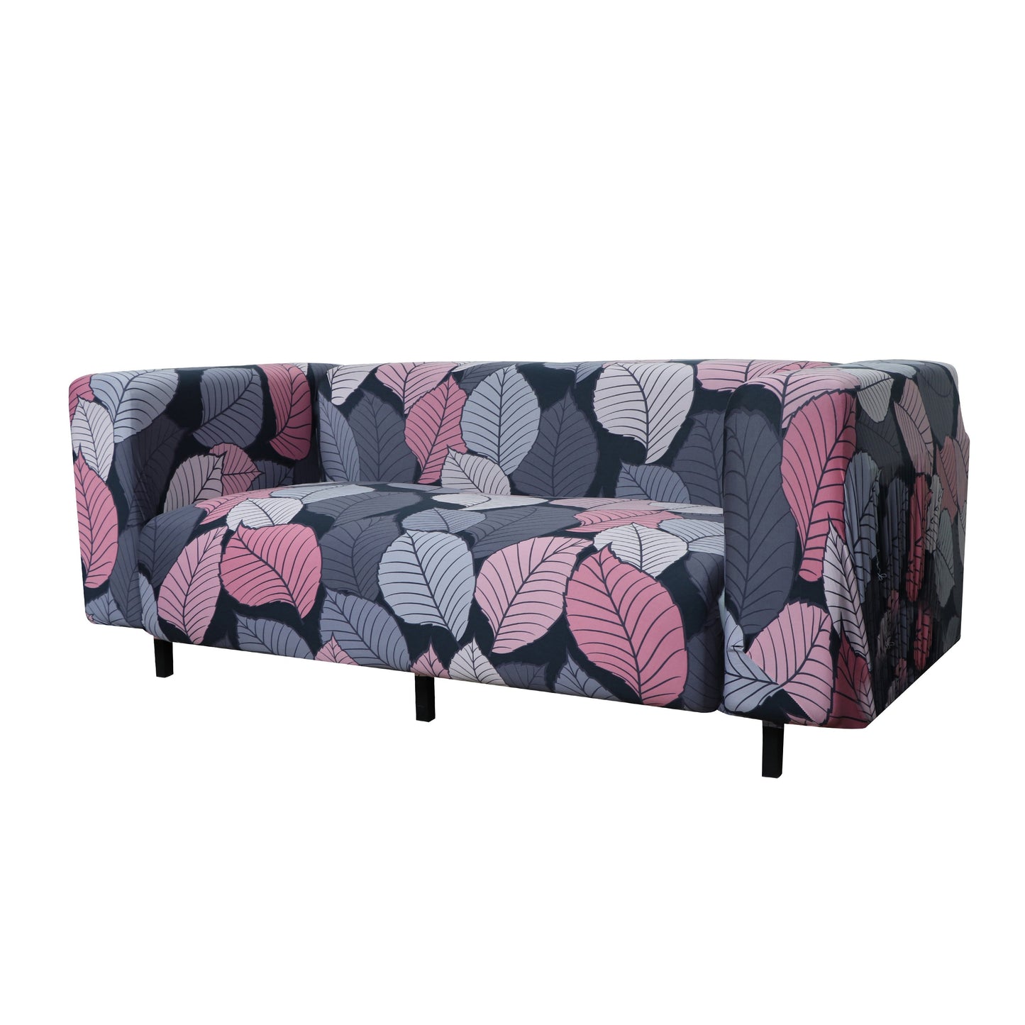 Printed Sofa Slipcover - Birch Pink Grey