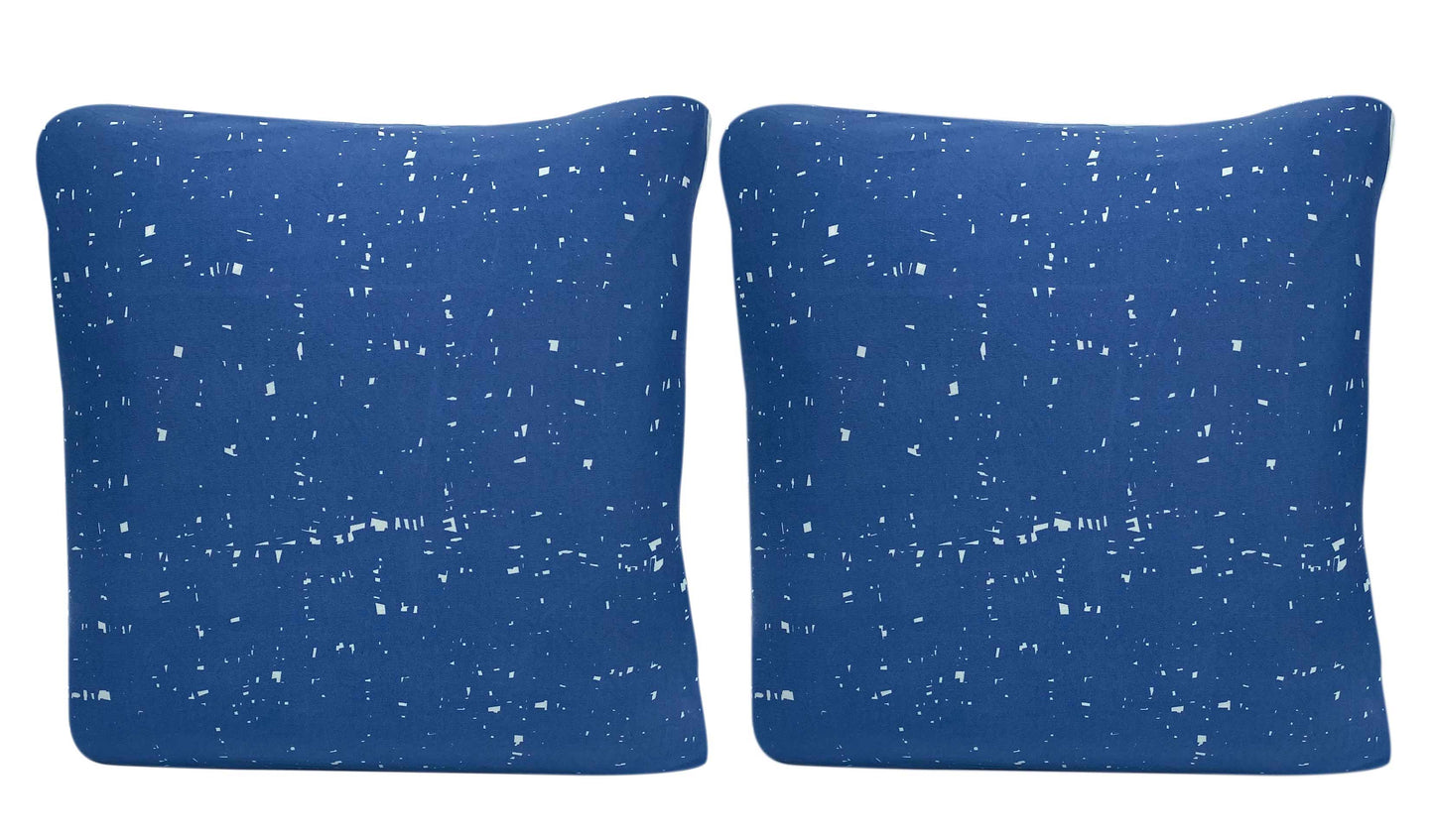 Polyester Cushion Cover - Blue