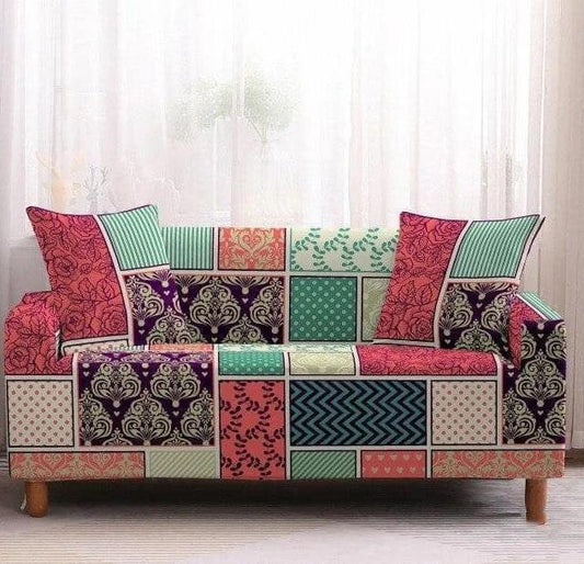 Bohemian Print Sofa Cover - Bohemian