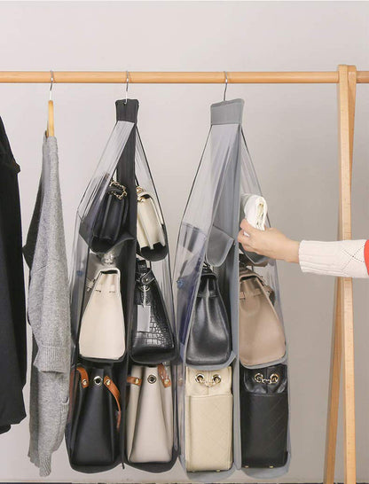 Hanging Handbag with 6 Pockets