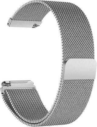 Stainless Steel Milanese Metal Replacement Accessories Bracelet Strap with Magnet Lock Smart Band Strap