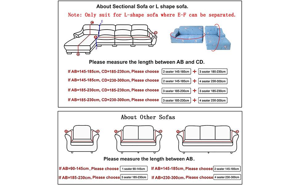 Printed Sofa Slipcover - Checks Red Green